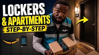 A day in the life of an Amazon delivery driver || shares how to master apartments & lockers PART 2