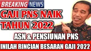 JADWAL PENCAIRAN THR & GAJI KE 13 PNS 2022 !!! INI BESARANNYA !!!