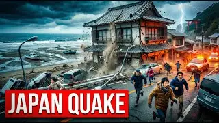 MASSIVE M7.6 Earthquake Hits Japan! Tsunami Warning Issued