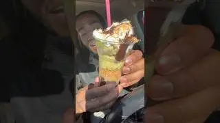 Baskin Robbin&rsquo;s Dubai Chocolate Sundae 🍫🍦 #baskinrobbins #foodreview #dubaichocolate #icecream
