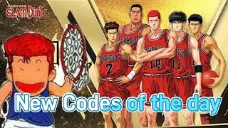 New Codes of the day Slam Dunk Mobile