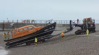 Hastings RNLI Lifeboat returning from a Divisional Inspector's Exercise 14th Jan 2026