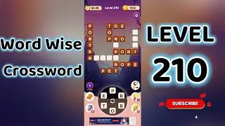 Word Wise Crossword Level 210 🧩 | Smart Crossword Puzzle Walkthrough | Go Answer