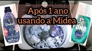 Após 1 ANO usando a Máquina de Lavar Midea Wave-Agitator 13kg