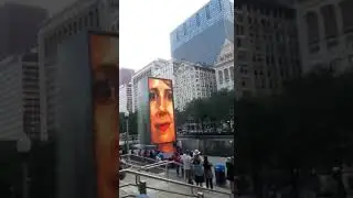 The Transforming Face of Chicago: Water-Fountain Surprise! ❤️