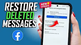 Как восстановить удалённые сообщения в Facebook