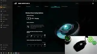 ASUS ROG Spatha X &ndash; How to Set RGB Lighting Battery Alert
