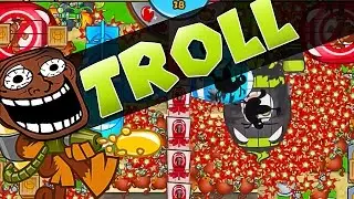 LATE GAME WITH A TROLL ::  Bloons TD Battles  ::  2 TIMES IN A ROW!