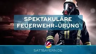 Rettung aus brennendem Flugzeug? Großübung am Nürnberger Flughafen