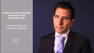 Fritz Hengerer, MD talks about how his practice changed since adopting XEN?