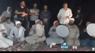 حضر مولد في مقام الشيخ صحن في سوريا في خليجك