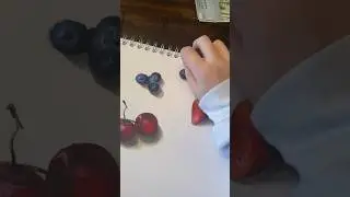 Lets draw blueberries :) 🫐 #drawing #doodles #art #blueberry