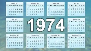 1974 Calendar