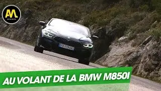 Les corniches de la Côte d'azur en BMW M850I !