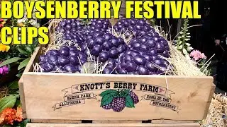 2018 Knott's Berry Farm Boysenberry Festival Clips