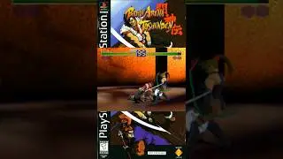 PS1 Games | Battle Arena Toshinden (gameplay). #retrogames  #shorts #playstation