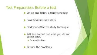 SSC Test Anxiety Workshop 2021