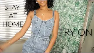 QUARANTINE TRY ON HAUL! | PRETTYLITTLETHING