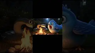 This Little Blue Bird Was All Alone&hellip; 😢 | Heart Touching Short #shorts #bluebird #cartoon