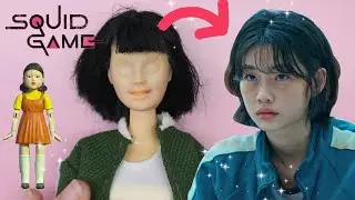 Squid Game 🦑 Barbie Hacks To Look Like Famous Celebrities player 067