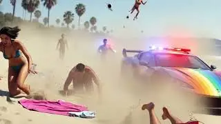 TOP 10 GTA V Beach Scenes That Went COMPLETELY INSANE 💥🔥