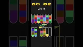 Water sort puzzle level 897