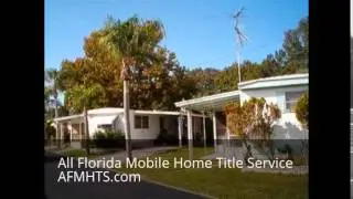 All Florida Mobile Home Title Service is a Lien Transfer Company near Riverview,FL