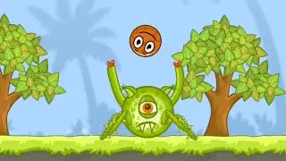 Bounce Ball 5 - Jump Ball Hero Adventure | Levels 96-100 | Boss Fight