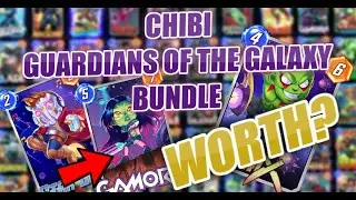 CHIBI GUARDIANS OF THE GALAXY BUNDLE REVIEW IN MARVEL SNAP!