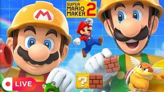 Uncleared 2022 Levels, Super Expert (No Skip) | Mario Maker 2 Live