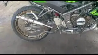 Test Sound Knalpot Proliner TS Stainless Fullsystem on Kawasaki Ninja 150 RR 2T
