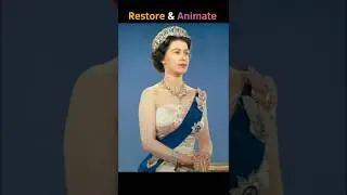 Queen Elizabeth in Color &mdash; Stunning AI Restoration & Animation