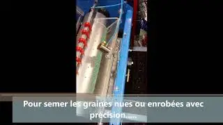 Hortivision   semoir a rouleau mont&eacute; sur motteuse