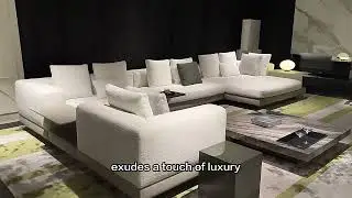 Minotti Connery Minimalist Italian Sofa Modern Villa Module Combination Home Living Room Furniture