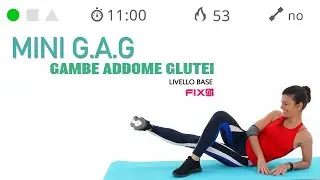 Mini Allenamento GAG - Gambe Addome Glutei A Terra
