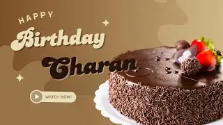 Happy Birthday Charan | charan happy birthday song with name    | @happybirthdayexpress