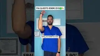 Dolore cervicale e scapole esercizio terapeutico #cervicale #scapole #fisioteraposta