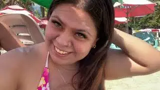 Una Mexicana🇲🇽 visitando playa Los cocos, La Guaira🇻🇪