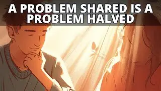A Problem Shared Is A Problem Halved Meaning | Proverbs in English | Learn English