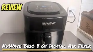 Nuwave Brio Plus 8 Qt Air Fryer Review &ndash; Crispy, Healthy Meals Made Easy!