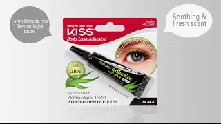 Introducing Kiss Ever EZ Strip Lash Adhesive | Aloe Infused Lash Adhesive