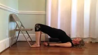 Chair shoulder-stand with Anne