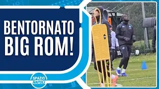 BENTORNATO LUKAKU: il Napoli si allena per il Copenaghen con Big Rom in campo! 🔙💙