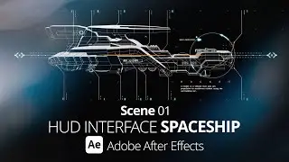 Sci-Fi Spaceship HUD Pack 🚀 | Futuristic UI Elements for After Effect & Premiere Pro