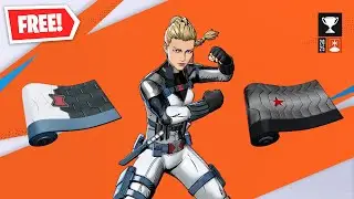 How to Get White Widow Skin, White Widow Wrap & Winter Soldier Wrap | Fortnite Thunderbolts Cup