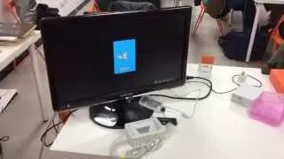 KDDI Open Web Board + QRCode scanner with pure JavaScript