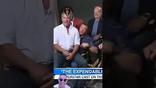 Accidental Expendables Cast Reunion &ndash; Too Funny to Miss! #expendables #shorts