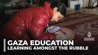 Gaza&rsquo;s students persevere with online learning as war challenges their right to education