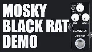 mosky black rat pedal