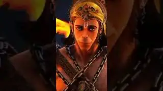 Hanuman Ji's leela involving the defeat of Ravan's son. Jai Shri Ram! 🚩